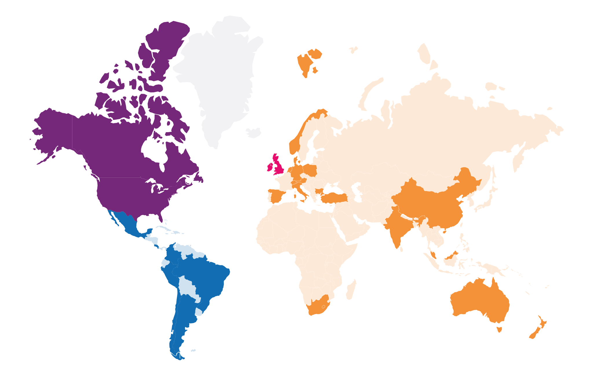 Image of world map